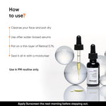 Minimalist Retinal 0.1% Face Serum | Reduces Fine Lines & Wrinkles | Enriched with Bakuchiol & Squalane | Anti-Aging & Hydrating Formula | For All Skin Types | 20 ml image 6 — view 6