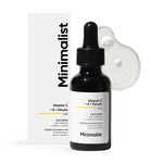 Minimalist 16% Vitamin C Face Serum – Brightening & Glow-Boosting Formula with Vitamin E, Ferulic Acid & Fullerenes, Antioxidant Boost for Radiant Skin (20 ml) - red — view 1