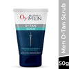 O3+ ALPHA MEN Acno D-TAN Scrub With Hyaluronic & Mint 50g - Detan Scrub for TAN removal | Fights Blackheads & Detoxifies Skin image 7
