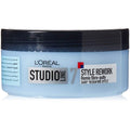 L'Oréal Paris Studio Line Style Rework Fibre Putty Hair Clay Level 7 – Strong Hold Matte Finish Texturizing Hair Wax for Men, 24H Reshaping Styling Putty, Professional Hair Styling Clay, 150ml (Pack of 2)