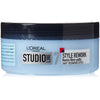 L'Oréal Paris Studio Line Style Rework Fibre Putty Hair Clay Level 7 – Strong Hold Matte Finish Texturizing Hair Wax for Men, 24H Reshaping Styling Putty, Professional Hair Styling Clay, 150ml (Pack of 2) - red