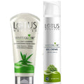 Lotus Herbals WG Bigger Gel Cream_75g + Facial Foam_100g (Set Of 2)