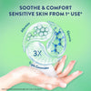 Cetaphil Soothing Foam Face Wash 200ml | Foaming Cleanser With Triple Ceramides for Sensitive Skin| Paraben, Sulphate & Allergen Free image 3