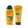 Lotus Herbals Kera-Veda Amla Herbal Shampoo 200ml, Soya Protein Cream Deep Conditioner 150ml set of 2