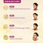 Lotus Herbals Radiant Gold Cellular Glow 1 Facial Kit | With 24K Gold Leaves | For Natural Golden Glow Skin | For Women & Men | All Skin Types | 37g image 4 — view 4
