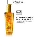L'Oreal Paris Extraordinary Oil Hair Serum Powered by Floral Oils for All Hair Types, Volume- 100 ml, Makes hair frizz-free, stronger, shiny and provides UV and Heat Protection, Lightweight Formula image 2 — view 2