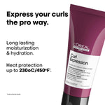 L'Oréal Professionnel Curl Expression Long Lasting Intensive Moisturizing curl cream 200 ml| Intensely moisturizes the dehydrated curls for silky-smooth Hair | With Glycerin, Urea H & Hibiscus seed. image 2 — view 2