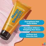 Matrix Mega Smooth Sulfate-free Conditioner with Squalene and Bonding Blend for Gentle Care and Bond Repair | Smoothens Hair | Safe for Chemically Treated Hair | 100ml image 4 — view 4