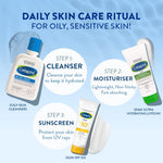 Cetaphil Summer Skincare Duo: Gentle Skin Cleanser 125ml + SPF 50+ | Hydrating Face Wash & Lightweight Sunscreen for Sensitive, Dry Skin image 8 — view 8