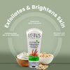 Lotus Herbals Whiteglow Oatmeal and Yogurt Skin Scrub | Oatmeal and Milk Yogurt | 50g image 3