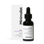Minimalist Retinol 0.6% Mid-Strength Anti Aging Face Serum For Unisex, Reduces Fine Lines & Wrinkles, Medium Strength Retinol Formula (Pack Of 1) - red — view 1
