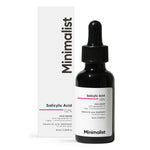 Minimalist 2% Salicylic Acid Serum for Acne & Blackheads | BHA Exfoliating Anti Acne Serum for Pore Cleansing & Oil Control | Pore Tightening Treatment for Oily & Acne-Prone Skin | 30ml image 9 — view 9