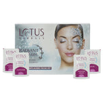 Lotus Herbals Radiant Platinum Anti-Ageing Facial Kit with Deep Cell Activation System for Cellular Radiance 200 gm Box - red — view 1