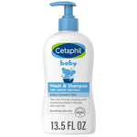 Cetaphil Baby Wash & Shampoo with Organic Calendula ,Tear Free , Paraben, Colorant and Mineral Oil Free , 13.5 Fl. Oz - Default Title — view 1