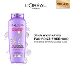 L Oréal Paris Moisture Filling Shampoo, With Hyaluronic Acid, For Dry & Dehydrated Hair, Adds Shine & Bounce, Hyaluron Moisture 72H, 340Ml. image 2 — view 2