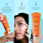 Lotus Herbals UltraRx Sunscreen Serum SPF 60+ PA++++ | No White Cast | No Breakouts | Cica & Hyaluronic | Dermatologically Tested | For Women & Men | Suitable For All Skin Types | 75ml image 7 — view 7