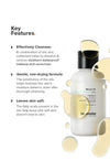 Minimalist Hydrating Cleansing Oil – Removes Waterproof Makeup, Sunscreen & Impurities, Nourishing Marula Oil & Vitamin E, Lightweight Daily Cleanser for All Skin Types (100 ml) image 6