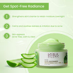 Lotus Herbals Active Aloe + Niacinamide Calm & Brighten Night Gel | Moisturize Skin | Paraben-free | All Skin Type | 50gm image 2 — view 2