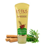 Lotus Herbals Tea Tree and Cinnamon Anti-Acne Oil Control Face Wash-120g - red — view 1