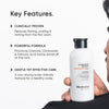 Minimalist Anti-Dandruff Shampoo | Clarifying Shampoo with Salicylic Acid, Climbazole & Piroctone Olamine | Remove Flakes, Soothes Itchy Scalp & Reduces Dandruff | Sulphate-Free | Fragrance-Free | Suitable for All Hair Types | For Women & Men | 200 ml image 7