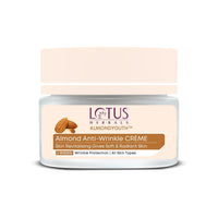 Lotus Herbals Almondyouth Almond Anti-Wrinkle Cream, 50g