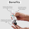 O3+ Volcano Scrub For Exfoliation, Deep Cleansing, Blackhead Removal And Pore Minimization (50G) image 3