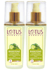 Lotus Herbals Basiltone Clarifying & Balancing Skin Toner 100ml (Pack of 2)