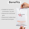 O3+ Bridal Facial Kit Vitamin C for Glowing Skin and Radiant Complexion Suitable for All Skin Types (44g+103ml, Single Use) image 3