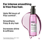 L'Oréal Professionnel Liss Unlimited Leave-In Hair Serum for Frizzy & Unruly Hair - 125ml | Intensive Smoothing Serum for Frizz-Control | Enriched with Primrose Oil | Increases Softness & Shine image 2 — view 2