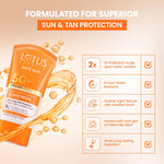 Lotus Herbals Safe Sun HydroActivated Sunscreen SPF 50+ PA+++ | 2X Protection from Sun and Tan | In-Vivo Tested | No White Cast | 10-Hr Water Resistant | for Women and Men | All Skin Types | 50ml image 9 — view 9