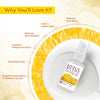 Lotus Herbals WhiteGlow Vitamin C and Gold Radiance Face Serum | Hydrating & Brightening Serum For Dark Spots, Dull & Uneven Skin Tone | Paraben-Free | For Women and Men| For Oily, Dry & Combination Skin| 30ml image 3