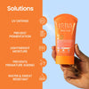 Lotus Herbals Safe Sun Sunscreen Cream - Breezy Berry SPF 20 PA+| Sweat & Waterproof, Non-Greasy| Berry extract| | All skin types|50g (Pack Of 2) image 9