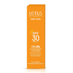 Lotus Herbals Safe Sun UltraRx Glow Essence Sunscreen SPF 30 For UV/Blue Filters Broad Spectrum Protection | Niacinamide & Vitamin E | Dewy Finish | Dermatologically Tested | Oily, Dry, Combination Skin | 30g - blue — view 1