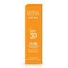 Lotus Herbals Safe Sun UltraRx Glow Essence Sunscreen SPF 30 For UV/Blue Filters Broad Spectrum Protection | Niacinamide & Vitamin E | Dewy Finish | Dermatologically Tested | Oily, Dry, Combination Skin | 30g