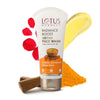 Lotus Herbals Radiance Boost Ubtan Face Wash With 0.075% Salicylic Acid | Turmeric, Sandalwood and Rose Water | Glowing Skin |Reducing Dark Spots | Paraben free |100gm - black