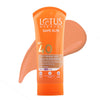 Lotus Herbals Safe Sun 3 In 1 Tinted Daily Sunscreen SPF 40 PA+++ | In Vivo Tested | Tinted Matte Look | UVA & UVB Protection | Non-Greasy | No White Cast | For All Skin Types | For Women & Men | 100g - beige