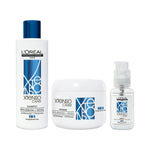 L'Oréal Professionnel Xtenso Care Shampoo + Mask + Serum Combo Pack For Straightened Hair (250Ml + 196Gm + 50Ml)| Hair Care Regi For Straightened Hair, Pack Of 1 - Default Title — view 1