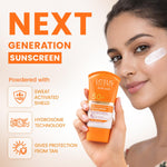 Lotus Herbals Safe Sun HydroActivated Sunscreen SPF 50+ PA+++ | 2X Protection from Sun and Tan | In-Vivo Tested | No White Cast | 10-Hr Water Resistant | for Women and Men | All Skin Types | 50ml image 4 — view 4