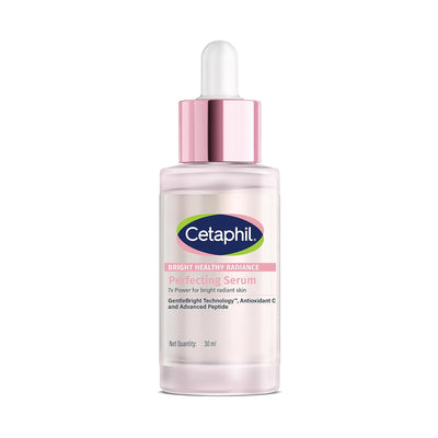 CETAPHIL Bright Healthy Radiance Brightening |Glow Serum | 30ml | GentleBright Technology™ with Antioxidant C and Advanced Peptide | Removes Dark Spots & Dullness - blue