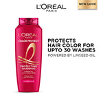L'Oréal Paris Shampoo, Vibrant & Revived Colour, For Colour-treated Hair, Protects from UVA & UVB, Colour Protect, 340 ml image 2 — view 2