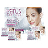 Lotus Herbals Radiant Diamond Cellular Radiance 4 In 1 Facial Kit | With Diamond Dust & Cinnamon | For Women & Men | Chemical Free| Reduce Blemishes| For All Skin Types | 4x37g