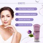 Lotus Herbals YouthRx Firm & Bright Face Wash | Bakuchiol Retinol & Vitamin C | Anti Ageing & Brightening | 100ml x Pack of 2 image 5 — view 5