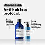 L'Oréal Professionnel Anti-Hair Loss Regime with Density Advanced Shampoo (300ml) & Aminexil Advanced (90ml) image 5 — view 5