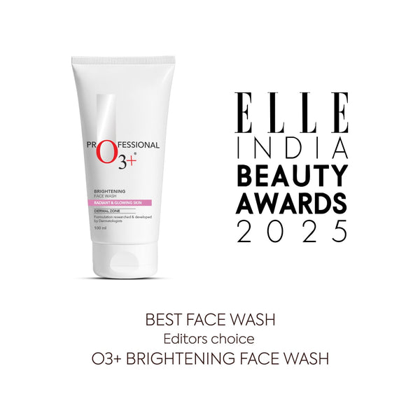 O3+ Brightening Face Wash with Cucumber and Aloe Vera Extracts, Gentle Daily Cleanser for Sensitive and All Skin Types, Deep Cleansing Formula That Maintains Natural Moisture Balance, 100 ml image 2