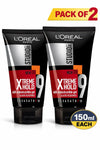 L'Oréal Paris Studio Line 9 Xtreme Hold 48HR Indestructible Hair Styling Gel for Men, Strong Hold Non-Sticky Hair Gel for Long Lasting Style, No Residue Professional Hair Styler (Pack of 2) – 150ml image 2