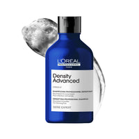 L'Oréal Professionnel Density Advanced Shampoo for fine and thinning hair - 300ml | Professional shampoo that visibly increases hair volume | With Omega-6 complex | Density Shampoo For Men & Women