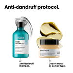 L’Oréal Professionnel Scalp Advanced Anti-Dandruff Dermo-Clarifier Shampoo 300ml | Removes Dandruff & Gently Clarifies the Scalp with Piroctone Olamine | For Men & Women image 5 — view 5