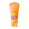 Lotus Herbals Safe Sun UV Screen MatteGel SPF50_100G - red