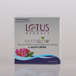 Lotus Herbals WhiteGlow Skin Whitening & Brightening Nourishing Night Creme | Reduces Dark Spots & Dullness | Overnight Hydration & Skin Renewal | Paraben-Free | For Women & Men | All Skin Types | 40g image 2 — view 2
