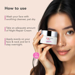 O3+ Night Repair Cream Brightening & Glow Boosting Dermal Zone (50gm) image 4 — view 4